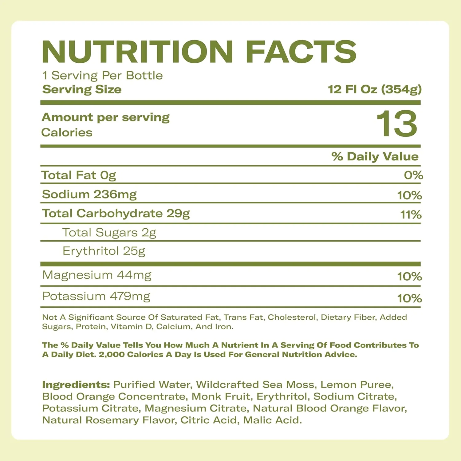 Lemonade - Blood Orange + Rosemary -  Hydration Drink – 4 × 12 fl oz Bottles – Made in USA from globally sourced ingredients - Image 2