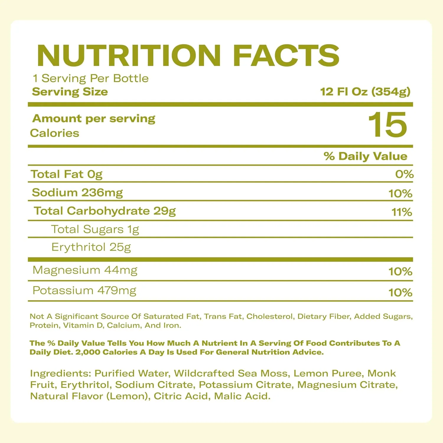 Lemonade - Lemon + Electrolytes - Hydration Drink – 4 × 12 fl oz Bottles – Made in USA from globally sourced ingredients - Image 2