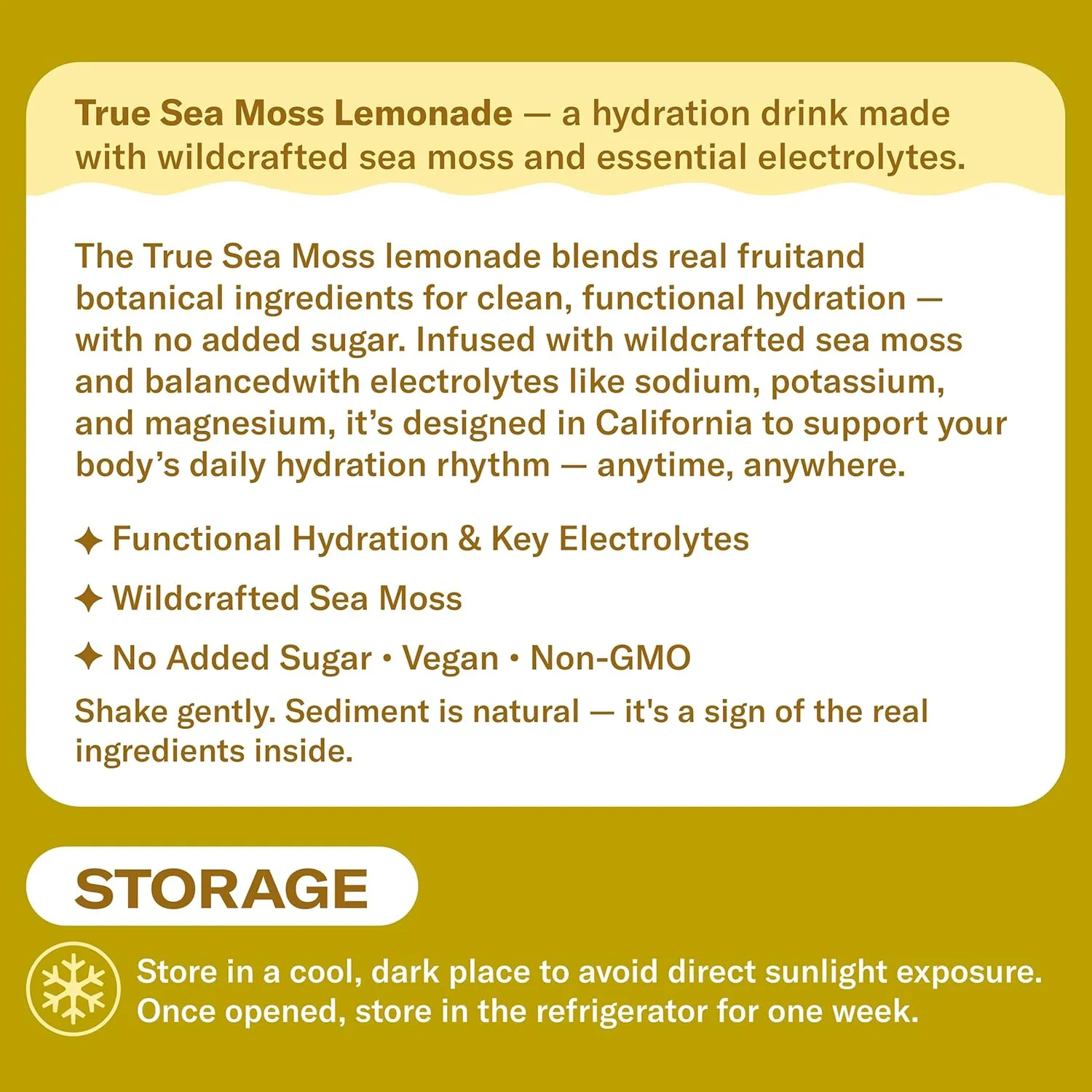 Lemonade - Lemon Ginger Lemongrass -Hydration Drink – 4 × 12 fl oz Bottles – Made in USA from globally sourced ingredients - Image 3