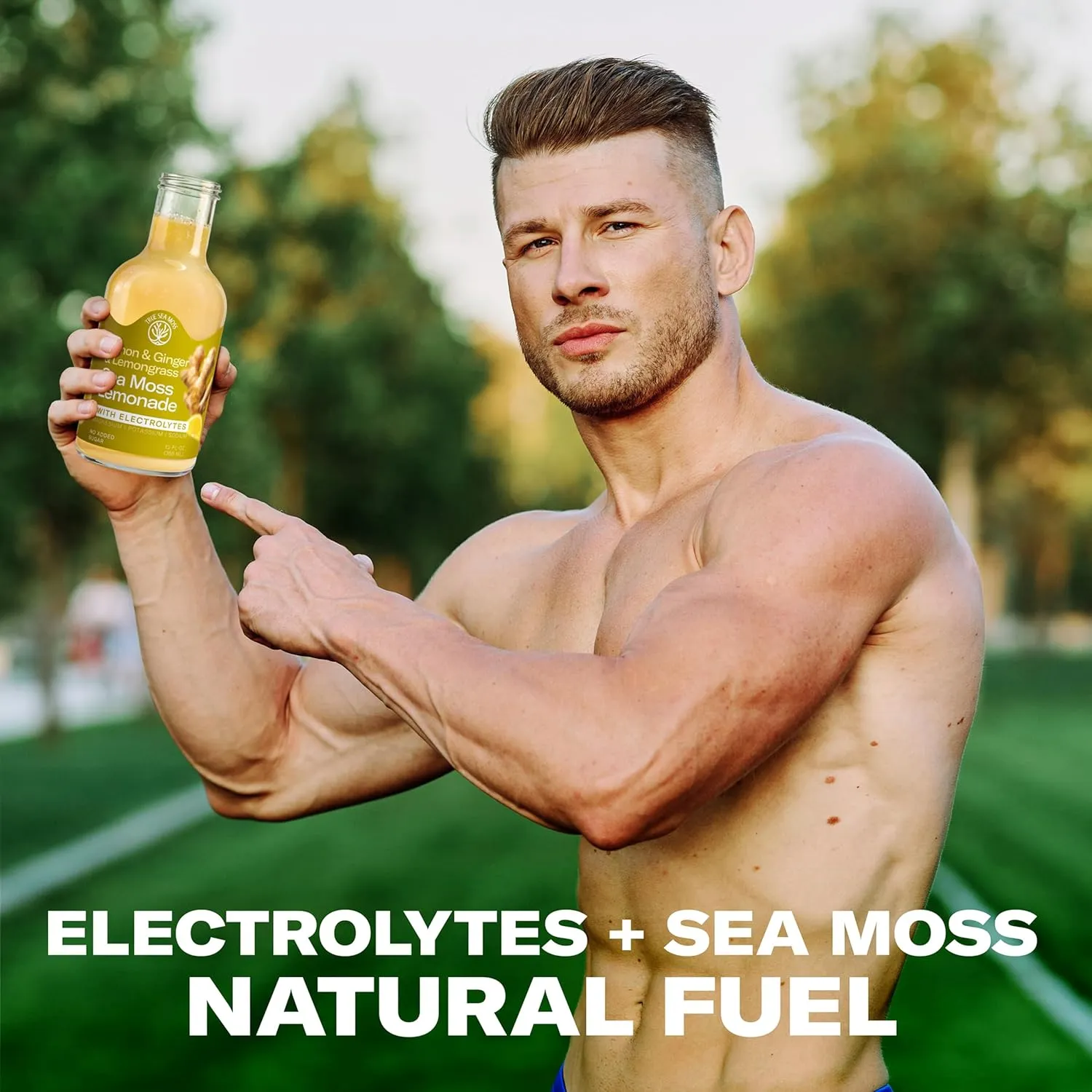 Lemonade - Lemon Ginger Lemongrass -Hydration Drink – 4 × 12 fl oz Bottles – Made in USA from globally sourced ingredients - Image 5