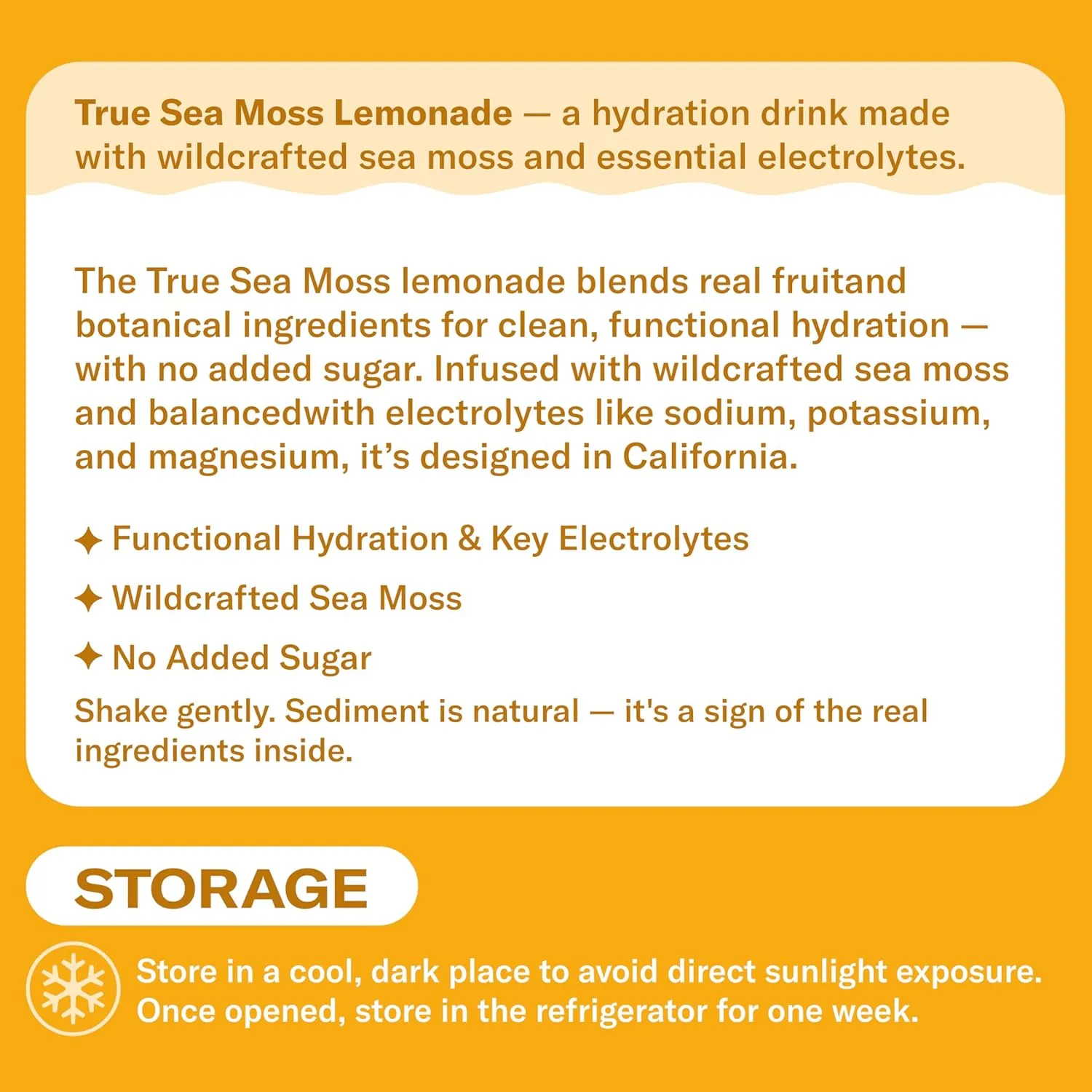 Lemonade - Mango + Electrolytes -Hydration Drink – 4 × 12 fl oz Bottles – Made in USA from globally sourced ingredients - Image 3