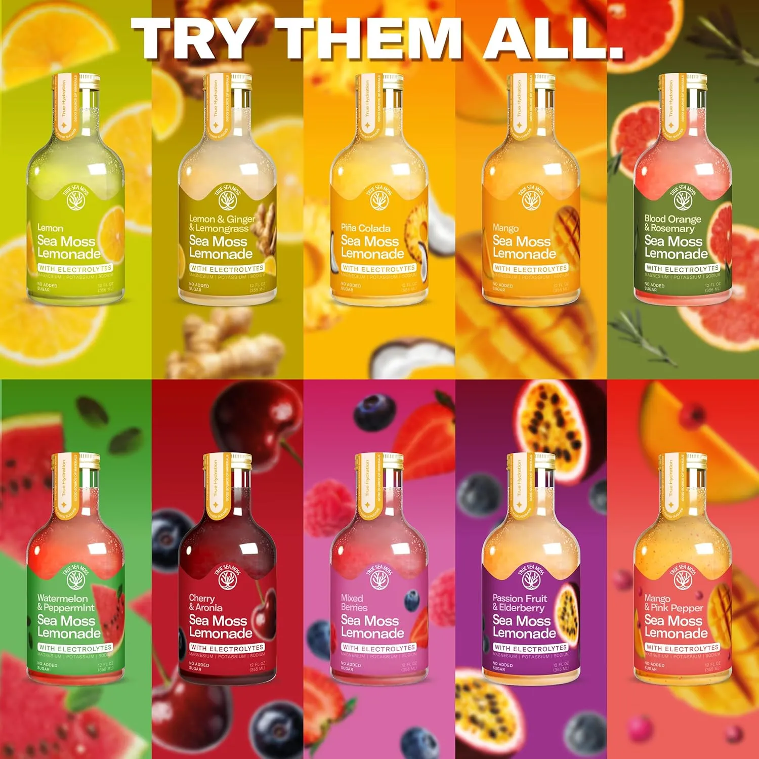 Lemonade - Mango Pink Pepper - Hydration Drink – 4 × 12 fl oz Bottles – Made in USA from globally sourced ingredients - Image 5