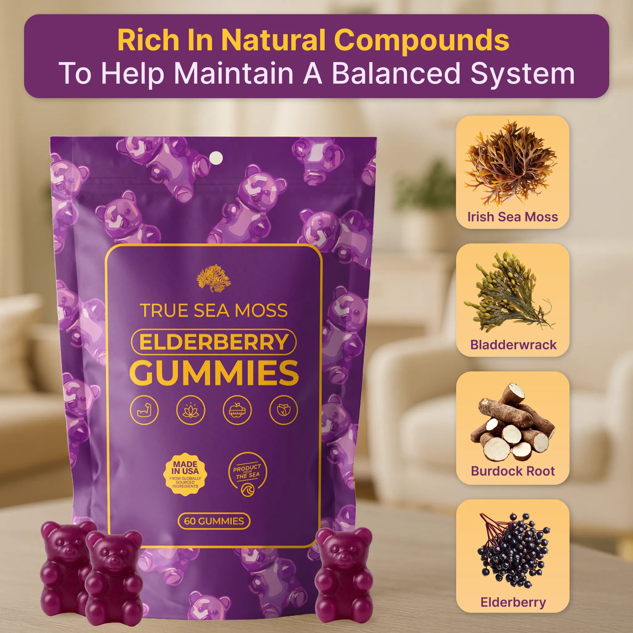 SEA MOSS ELDERBERRY GUMMIES - Image 4